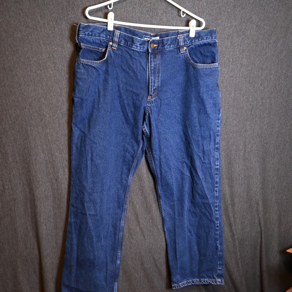 Carhartt Men's 40x30 (39x29 actual) Denim Work Jeans 5 Pocket